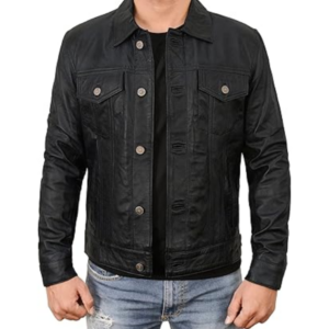 Classic Fashion Leather Jacket