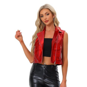 Women's Leather Vest