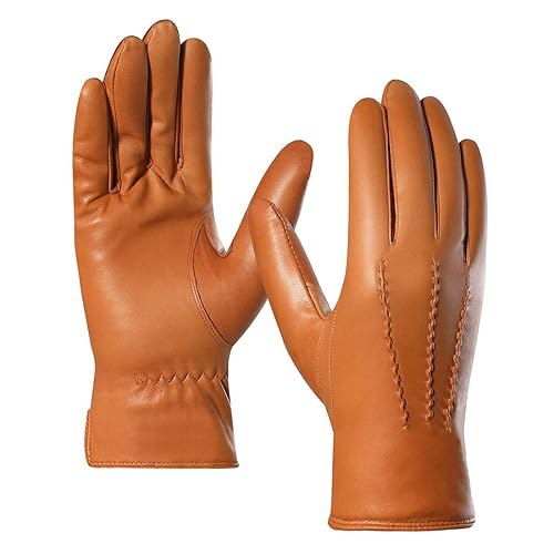 Winter Leather Gloves