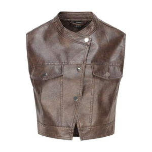 Women's Leather Vest