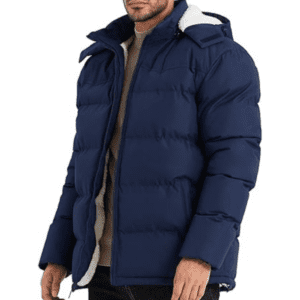 Men's Hooded Winter Puffer Jacket