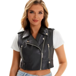 Mini Leather Vest